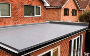 recent work carried out for fibreglass grp roofing in stafford