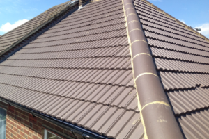 slate roofing project in stafford